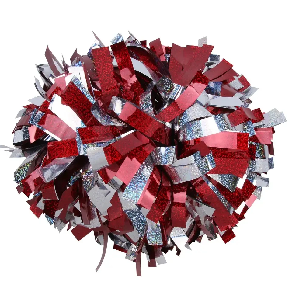 Cheerleading Pom Poms for Performance, Glitter Fashion Accessories, Wholesale