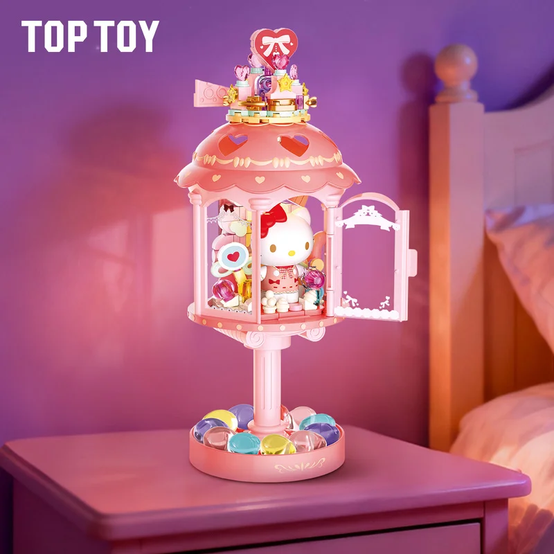 

Новая серия Sanrio Light Shadow Dream, сборка слепых коробок, игрушки, аниме Kuromi Melody, фортепиано, декор для рабочего стола, подарки на Рождество и Хэллоуин