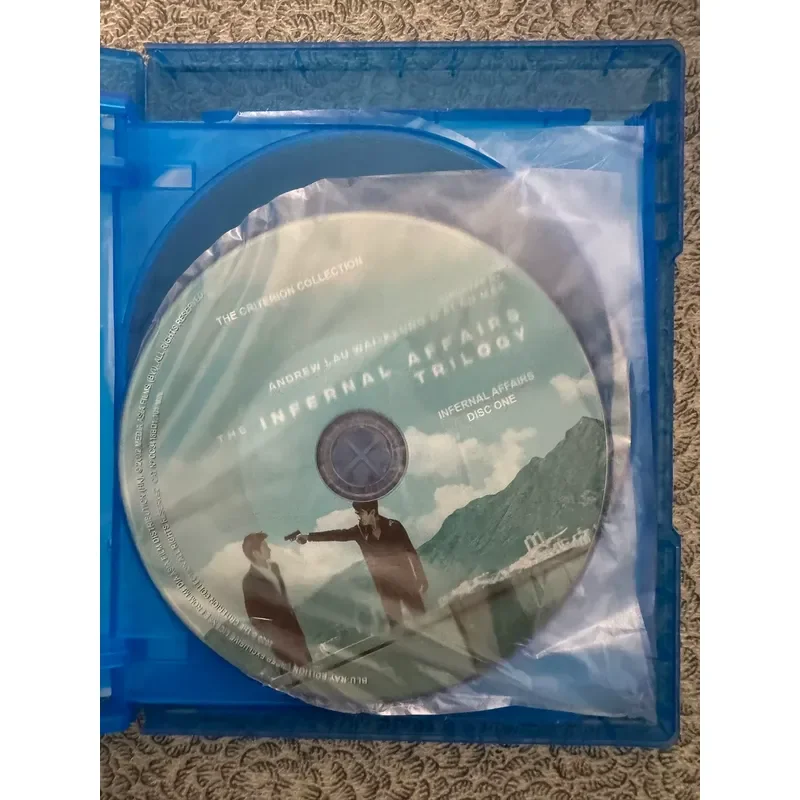 Infernal Affairs Trilogy Blu-ray Movie CC Standard Edition Blu-ray Disc Blu-ray Movie Blu-ray Movie Disc