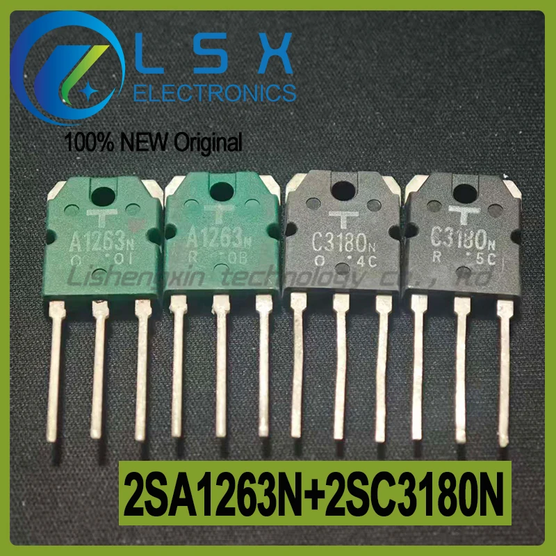 5Pairs(10PCS) 2SA1263N + 2SC3180N A1263N C3180N TO-3P