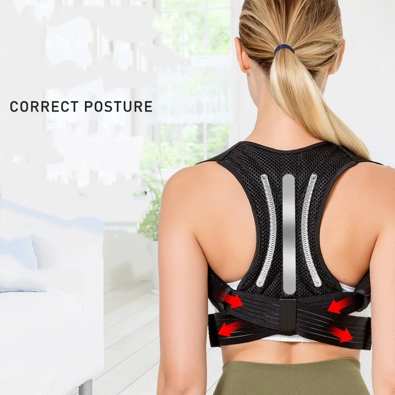 

Back fixation belt - Adult and child invisible back stretching belt - Back tension belt