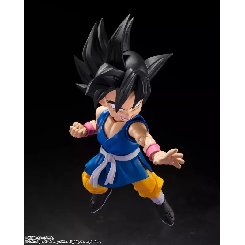 Bandai S.H.Figuarts genuino Dragon Ball GT figura de Anime Son Goku juguetes de acción para niños regalo de Navidad adornos de modelos coleccionables