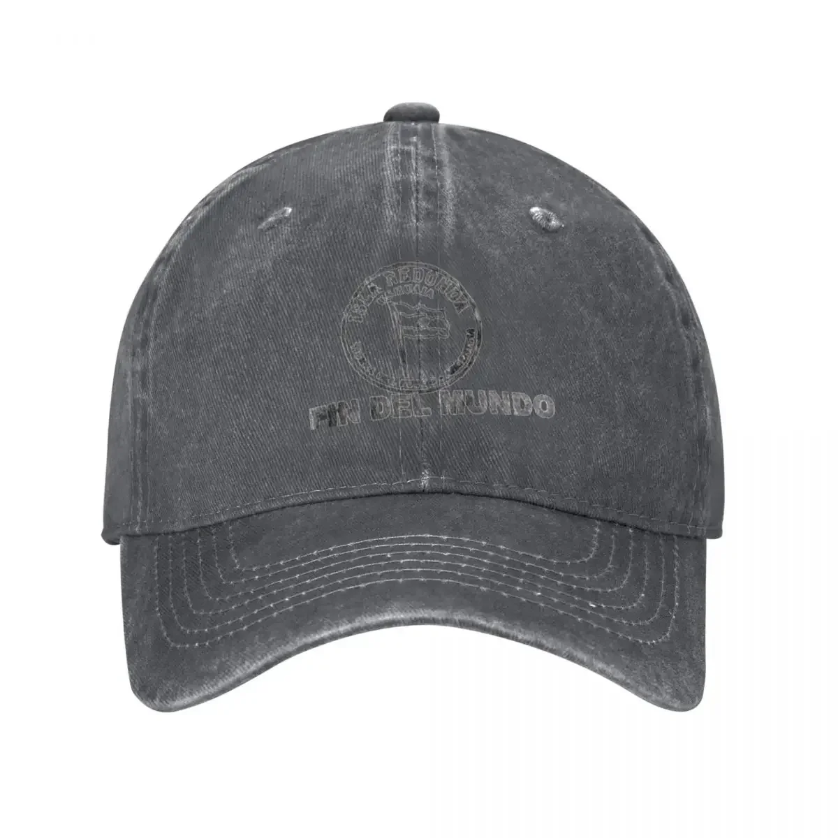 Round Island Postage Stamp Baseball Cap Streetwear Summer Hat Visor Fun Hats Golf Women Men's