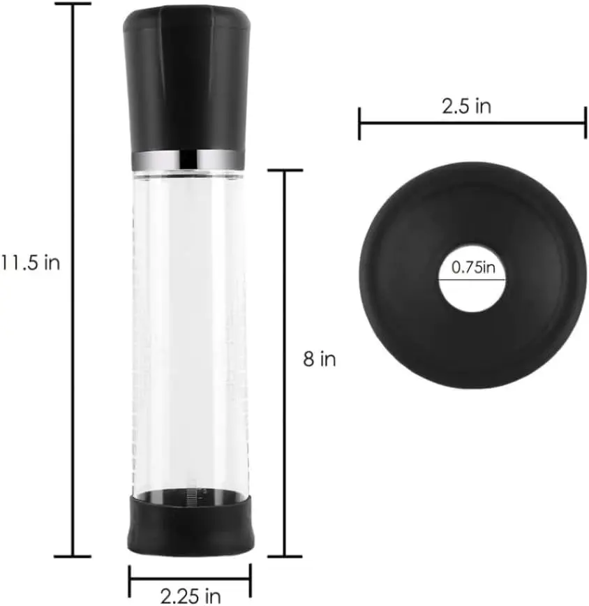 Penis Enlarge Air Pressure Device for Stronger Bigger Erections