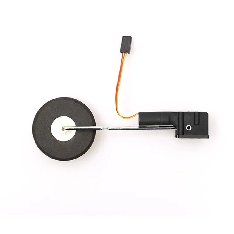 2 sets of servo electric retractable landing gear 113/77mm for remote control fixed wing drone DIY replacement parts