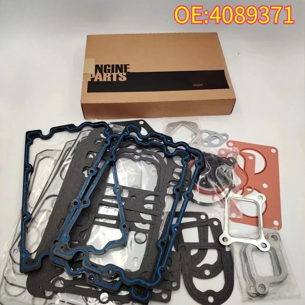 Original High quality New For 4089371 Upper Head Gasket Set Fits For Cummins N14 CELECT 4024928, 3803716 NEW