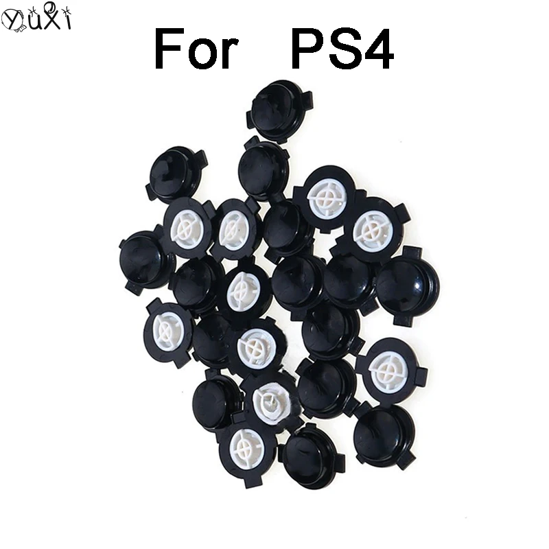 YuXi 1PC For PS4 With logo PlayStation Dualshock 4 DS4 Controller Home Button Repair Accessories Home Button Return Back Key