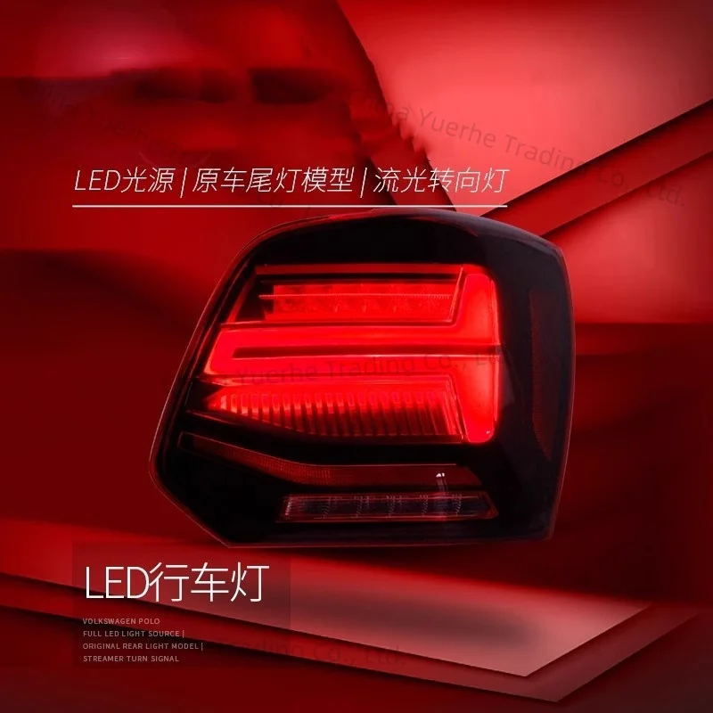 

Стайлинг автомобиля задний фонарь Aeesmbly для Volkswagen vw POLO 11-18 светодиодный задний фонарь задний указатель поворота автоаксессуары