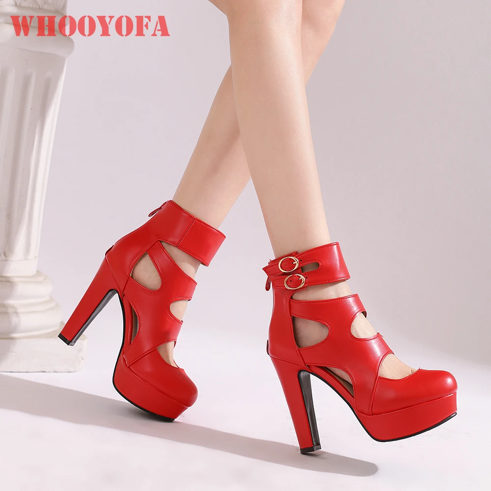 

Летние модные красные женские босоножки на платформе 2026 года, каблук 12 см, туфли телесного цвета, большие размеры 13, 43, 48, 50, темно-синие