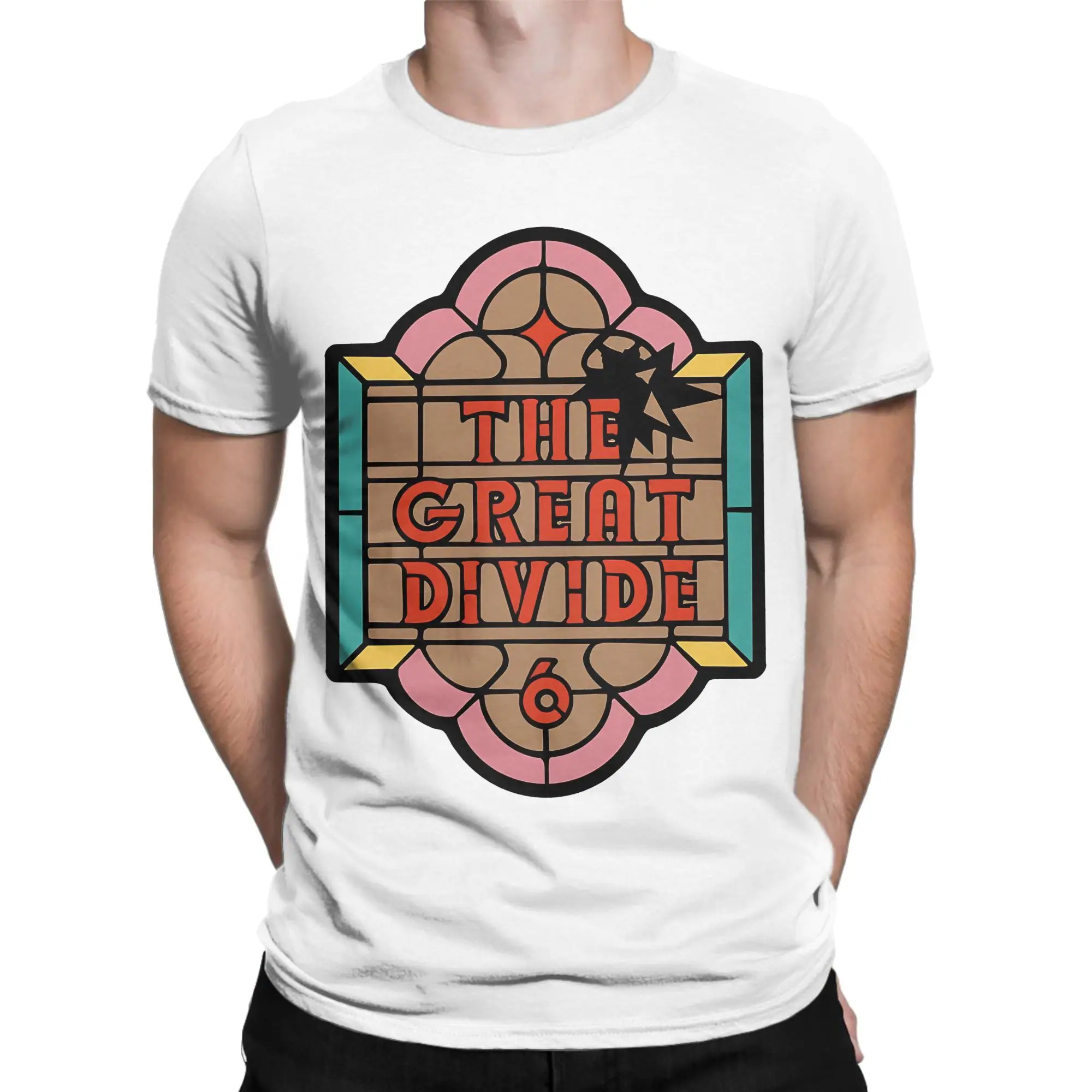 The Great Divide T Shirt Men Women Cotton Funny T-Shirts Round Neck NK Tees Short Sleeve Clothing Printed