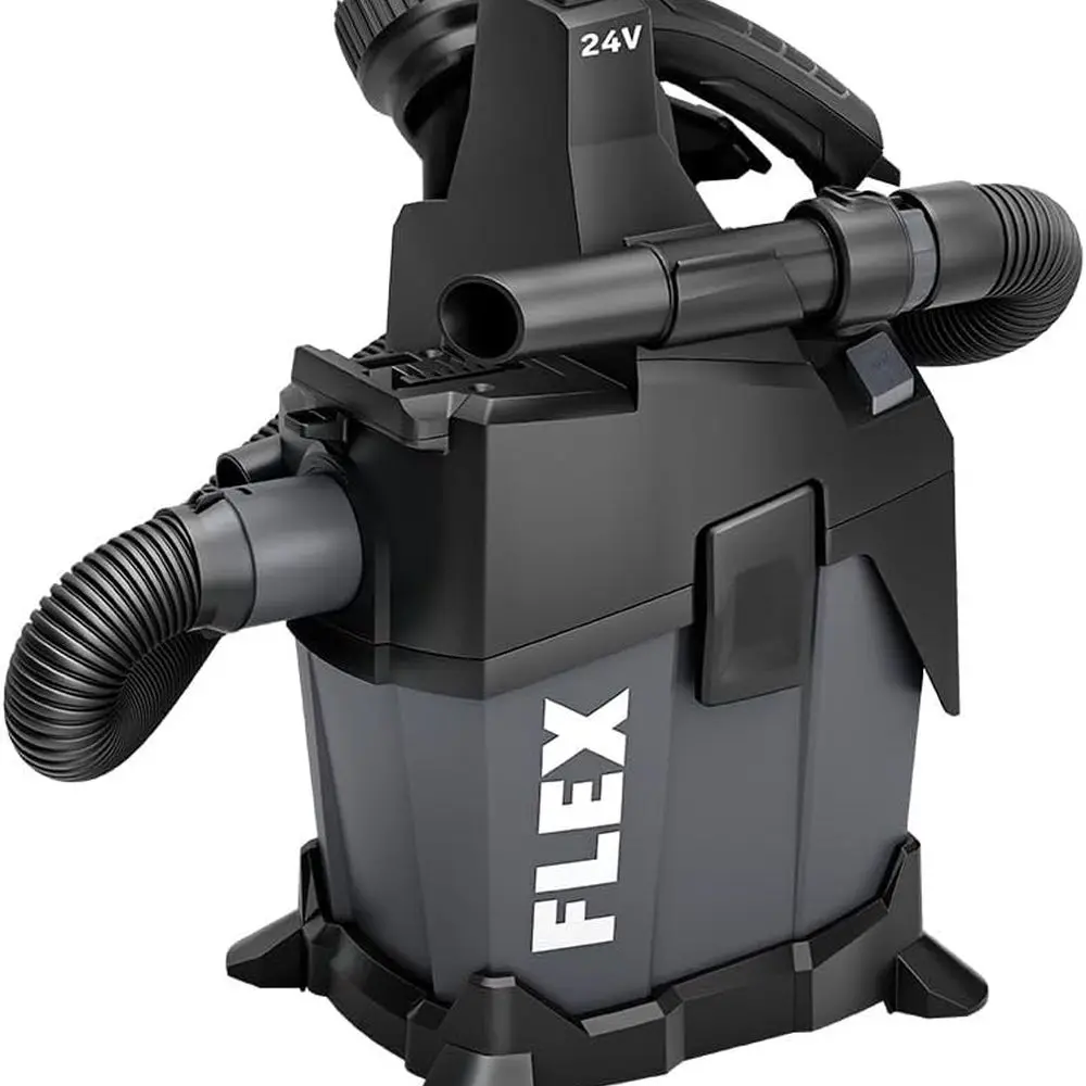 

Бесщеточный пылесос на 24 В, 1,6 галлона, только для влажной/сухой уборки, серый