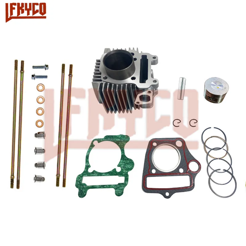 Motorcycle Accessories 52.4mm Engine Parts Cylinder Piston Kit 110CC Motor for Polaris Outlaw110 Outlaw 110 BJX110 ATV Motoblock