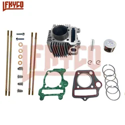 Motorcycle Accessories 52.4mm Engine Parts Cylinder Piston Kit 110CC Motor for Polaris Outlaw110 Outlaw 110 BJX110 ATV Motoblock