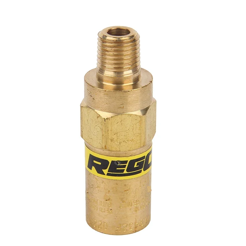 REGO PRV9432 Series Low Temperature Industrial Dewar Car Bottle Brass Cryogenic Gas Safety Valve Oxygen Pressure Relief