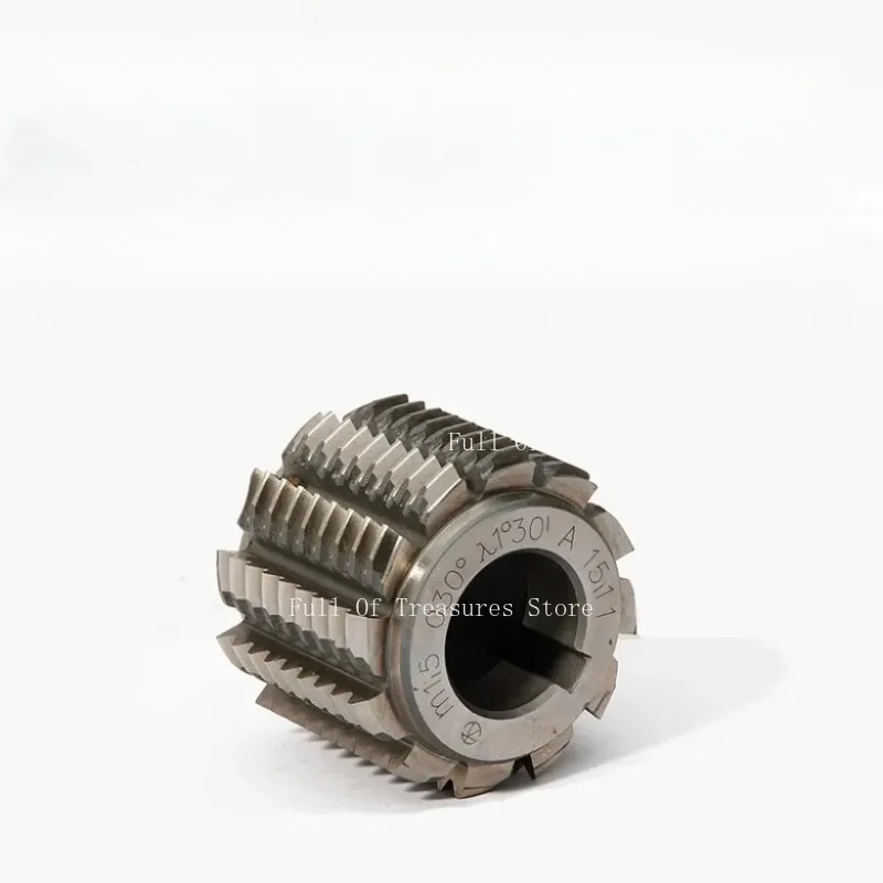 

Involute Spline Gear Hob, Hobbing Cutter, Pressure Angle 30 Degrees, High-speed Steel M2 Material, A-grade Accuracy, M1/M2/M3/M4