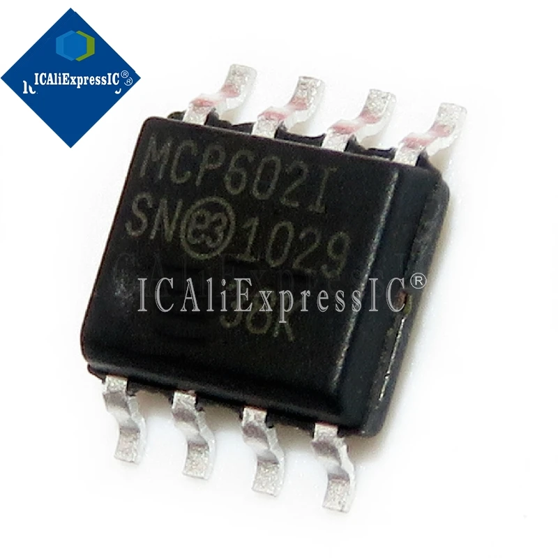 10pcs/lot MCP602T-I-SN MCP602-I/SN MCP602I MCP602 SOP-8 In Stock