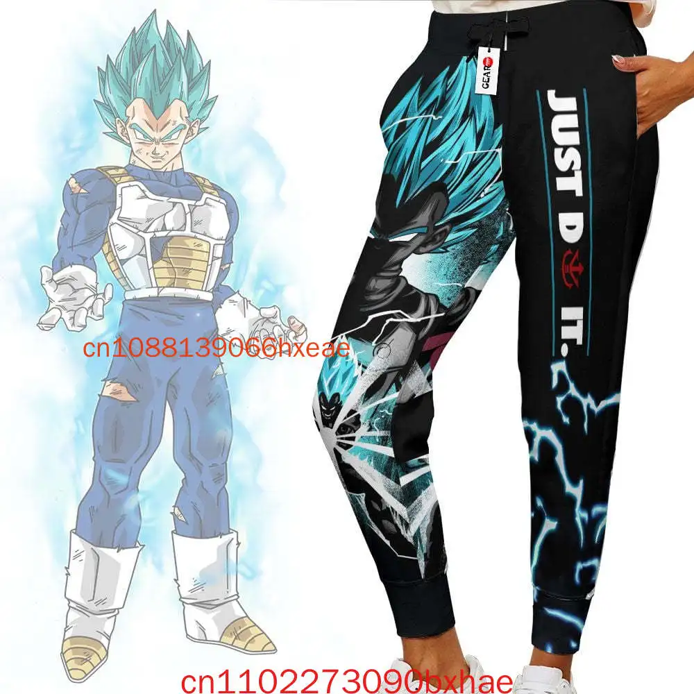Pantalones de Dragon Ball para hombre, pantalones de chándal Vegeta, Anime japonés, primavera y otoño, Y2k, moda Harajuku, pantalones para correr
