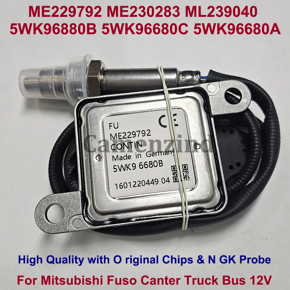 Neuer Nox-Sensor ME229792 ME230283 ML239040 5WK96880B 5WK96680C 5WK96680A für Mitsubishi Fuso Canter FE160 4P10 2012 LKW-Bus 12V