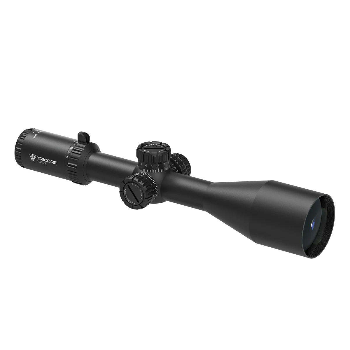 SPINA OPTICS ED 6-36X56 Second Focal Plane Tactical Scope 10-400m Hunting Turrets Lock Reset Etched Glass Reticle 5