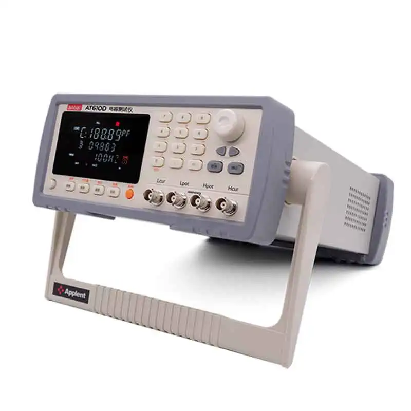 Applent AT610D Capacitance Tester Test Frequency 100Hz,120Hz,1kHz,10kHz, Accuracy 0.1% with Interface