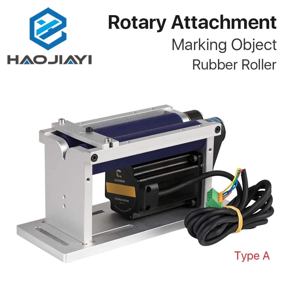 Rotary Worktable Rotary Attachment 2 Phase Stepper Motor Nema 24+Driver for Laser Marking Cylindrical Objects DIY Part