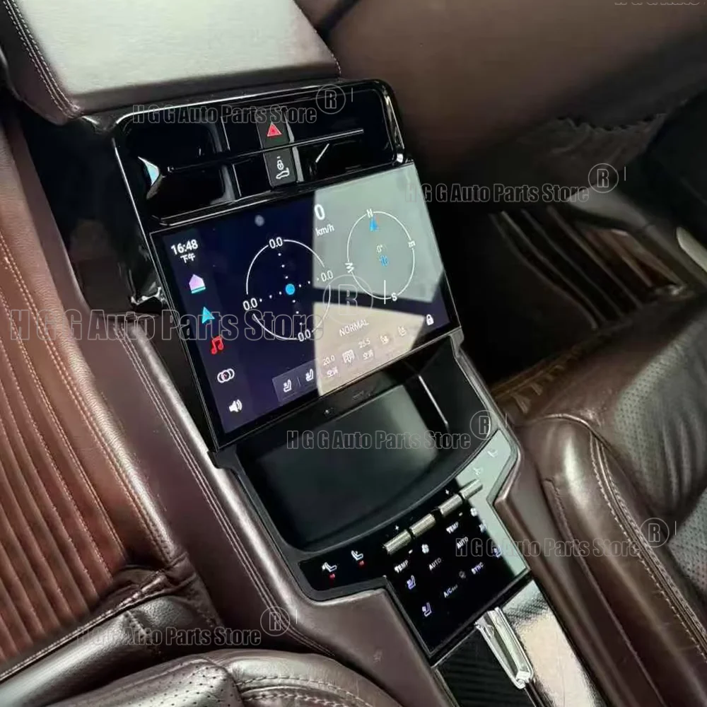 

Upgraded 2025 For Porsche Panamera 2011~2017 Rear Air Conditioning Climate Board Voice Control LCD Touch Climate Control Screen