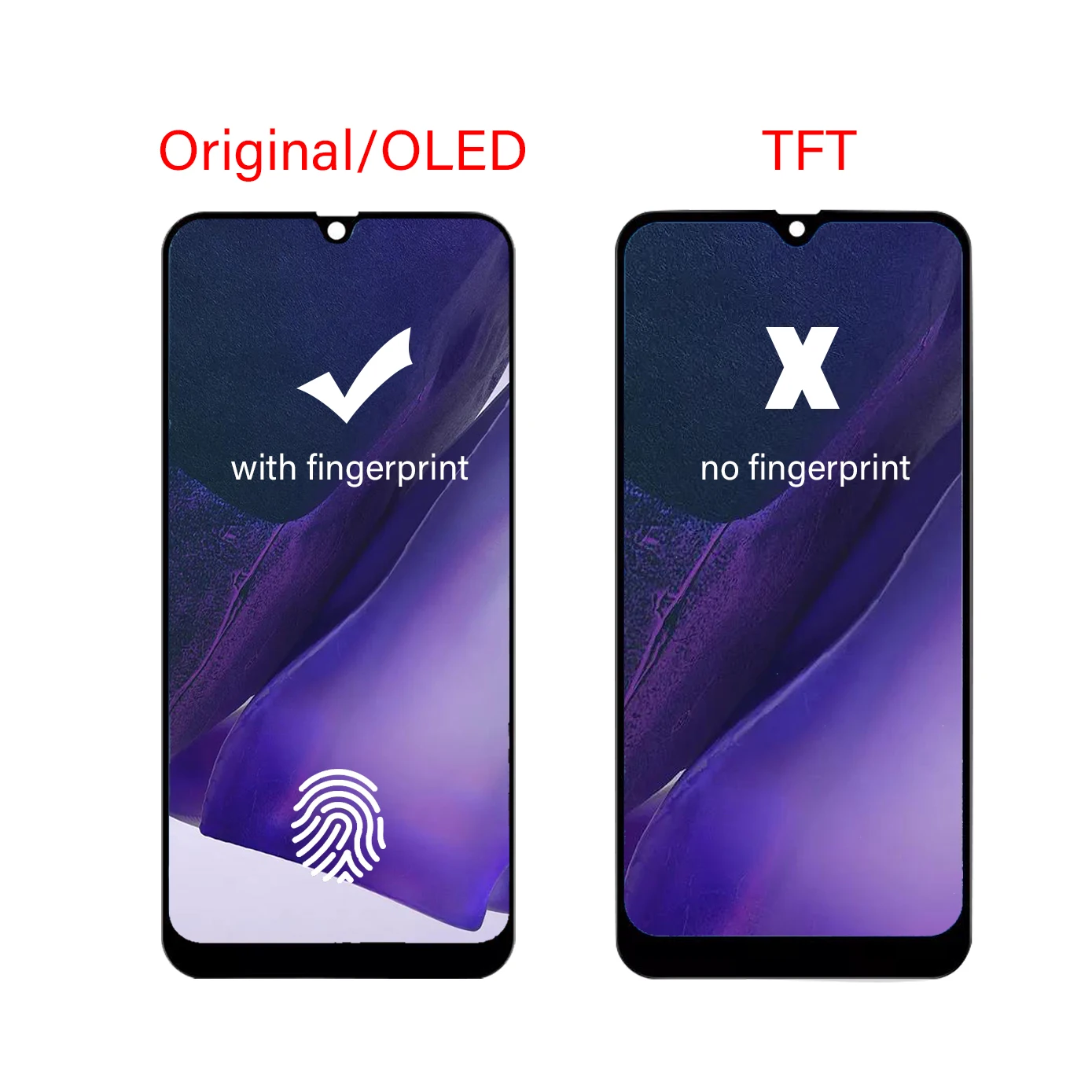 6.4 pouces Super AMOLED pour Samsung Galaxy A50 SM-A505FN/DS A505F/DS Aaffair LCD écran tactile Hébergements eur cadre assemblage remplacement