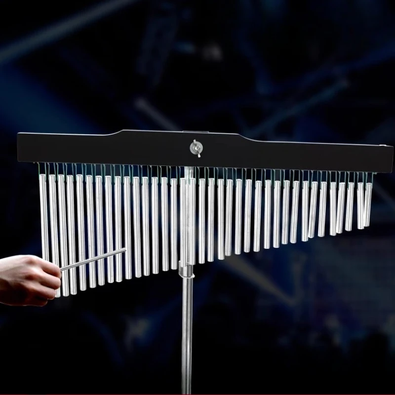 

Металлические колокольчики для медитации, йоги, колокольчики, стоячие колокольчики для взрослых, регулируемый кронштейн, портативные профессиональные перкуссии