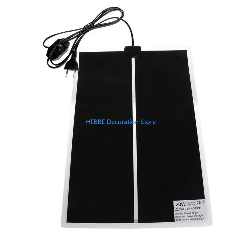 B0KC Heating Pad Heater Mat Terrarium Warmer Heating Mat 5W 7W 14W 20W 28W for Turtle Snake view 2