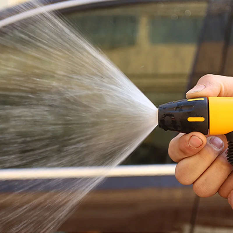 Herramientas de riego por aspersión, modos de pulverización, pistola de agua para jardín, boquilla de manguera de pistola pulverizadora limpia para lavado de coches de alta presión para el hogar