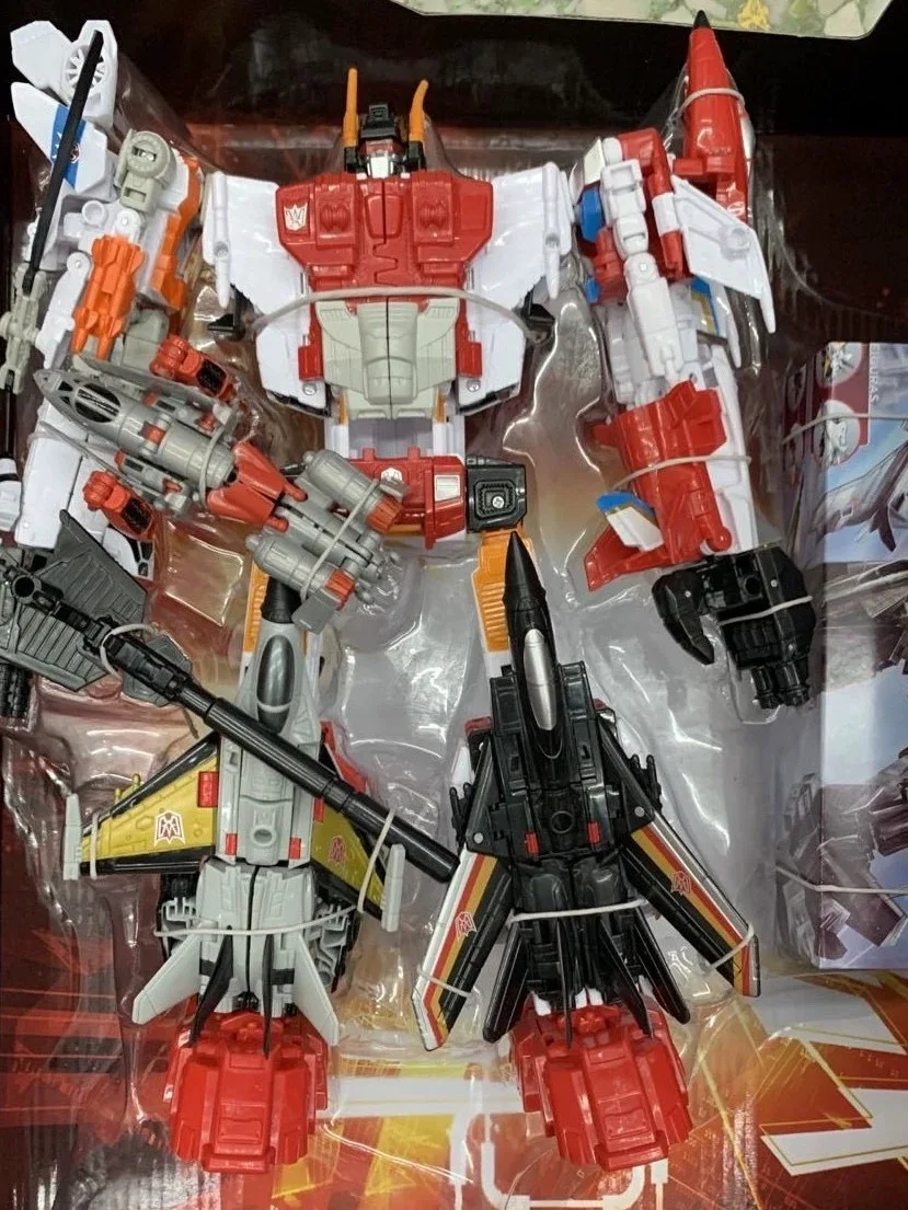 HZX 6 IN 1 33 ซม.Transformation หุ่นยนต์ G1 อะนิเมะ Defensor Devastator Superion Bruticus รุ่น KO เด็กของขวัญ Action Figure