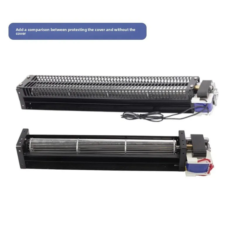 Cross flow fan, impeller diameter 30mm super long tubular fan, all copper wire silent long fan 220V