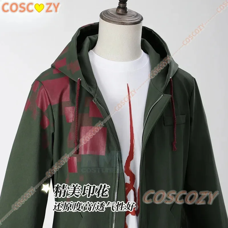 أزياء CyAnime Super Danganronpa 2 Nagito Komaeda التأثيرية سترة شعر مستعار أزياء الهالوين بدلة ملابس على شكل شخصية أنيمي