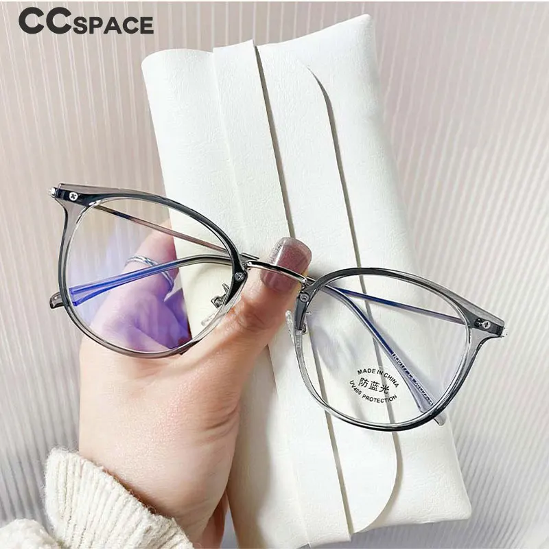 55897 TR90 Anti Blue Light Blocking Cat Eye Glasses Frame Women Luxury Designer Retro Eyeglasses for Ladies Optical Frame