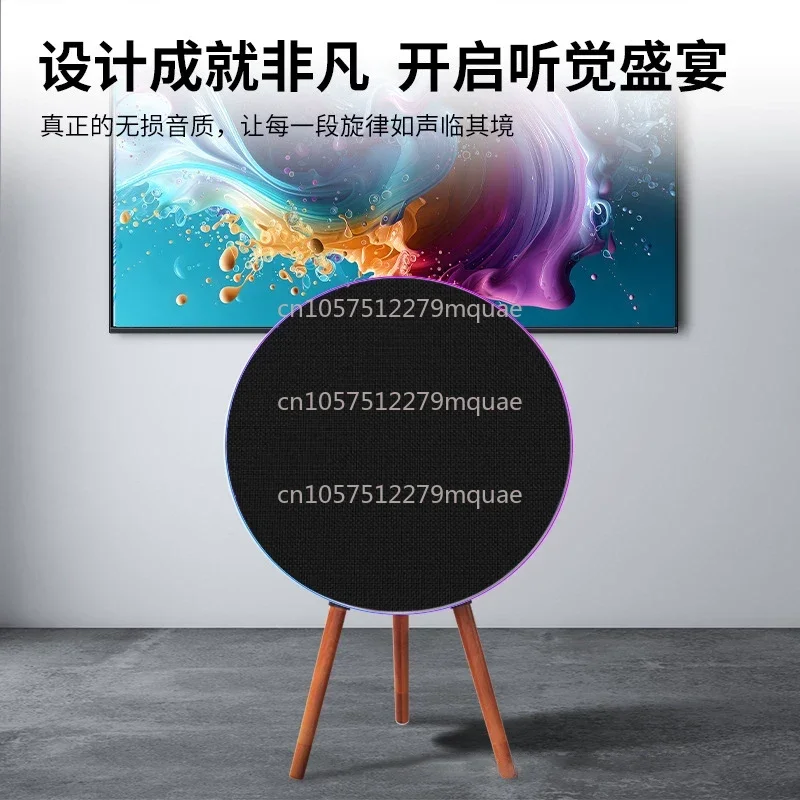 Floor-to-ceiling Bluetooth Speaker with Artistic Sense Home Theater Home Living Room Subwoofer Surround Large Volume