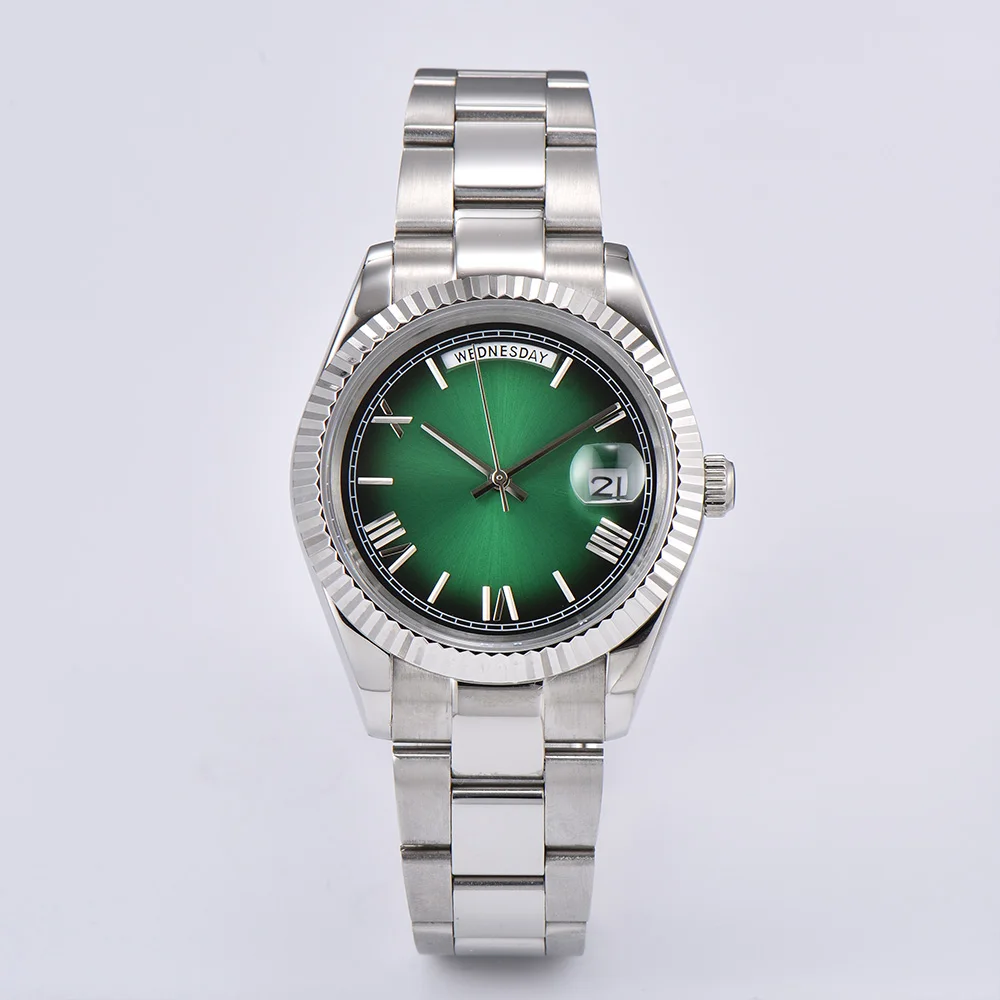 8 Colors Men Watches Luxury Automatic Watch Sapphire Glass Mechanical Wristwatch Men MIYOTA 8285 Movt Business Mens