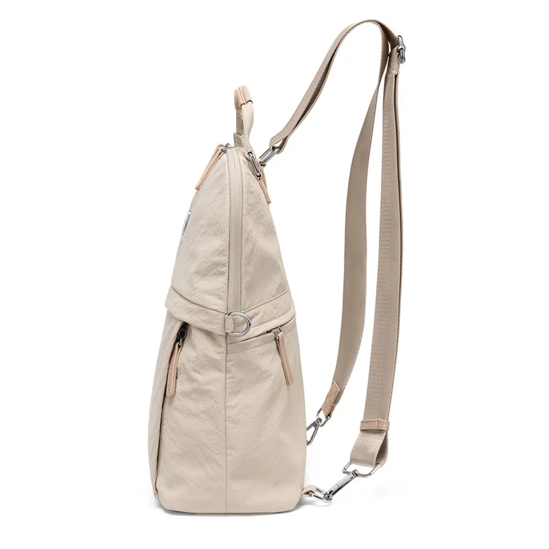 GOLF New Large Capacity Women's Backpack Waterproof Single Shoulder Commuter Bag 14 in Laptop Fashion Backpack 2025 Apricot