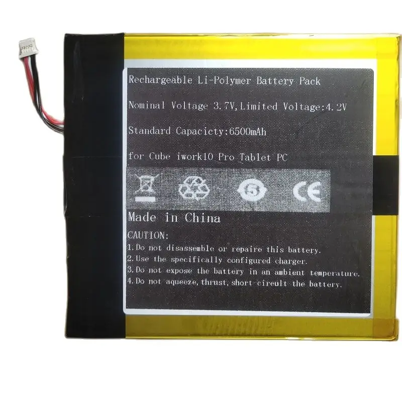 

Battery for Cube iwork10 Pro Kubi Tablet PC ALLDOCUBE iWork 10 Pro New Li-Po Rechargeable Accumulator Pack 3.7V