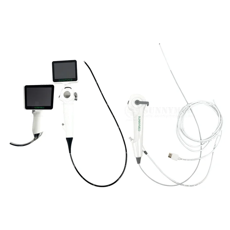 P029-3 Clinical portable flexible endoscope rhinolaryngoscope digital video ent endoscope flexible video endoscope bronchoscope