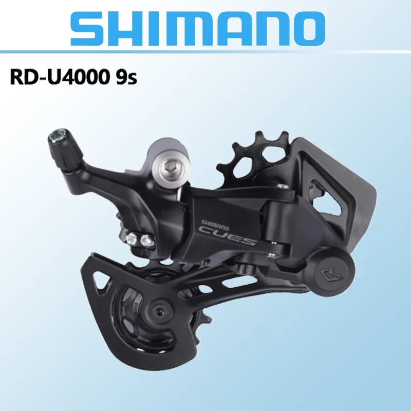 Shimano Cues U4000 Rear Derailleur 9s RD U4000 MTB Moutain Bike Derailleur Original Black 1x9Speed