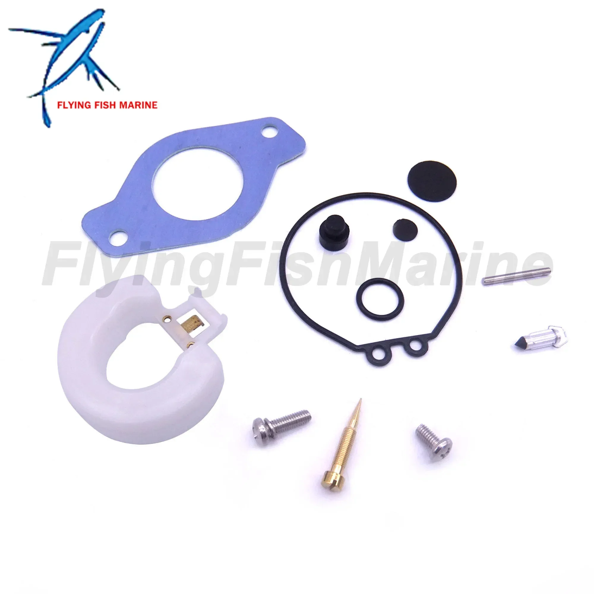 Outboard Engine 6H3-W0093-00 6H3-W0093-01 6H3-W0093-02 Carburetor Repair Kit for Yamaha Boat Motor 70HP,  18-7766