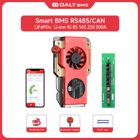 Daly Smart BMS 4S Lifepo4 12V 8S 24V 16S 48V 250A 300A BMS RS485 CANBUS Protective Board Li-ion 3.7V Battery BMS Interface Board