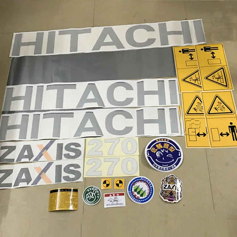 Excavator Supplies For Hitachi ZAX200/210/240/250/270/330/360-3-3G Whole Car Sticker Exterior Accessories Excavator Accessories