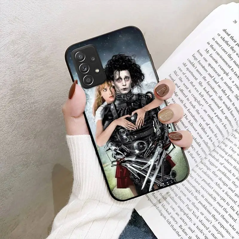 movie Edward Scissorhands  Phone Case For Samsung Galaxy A02 A12 A21 A22 A32 A41 A42 A51 A71 A72 Shell