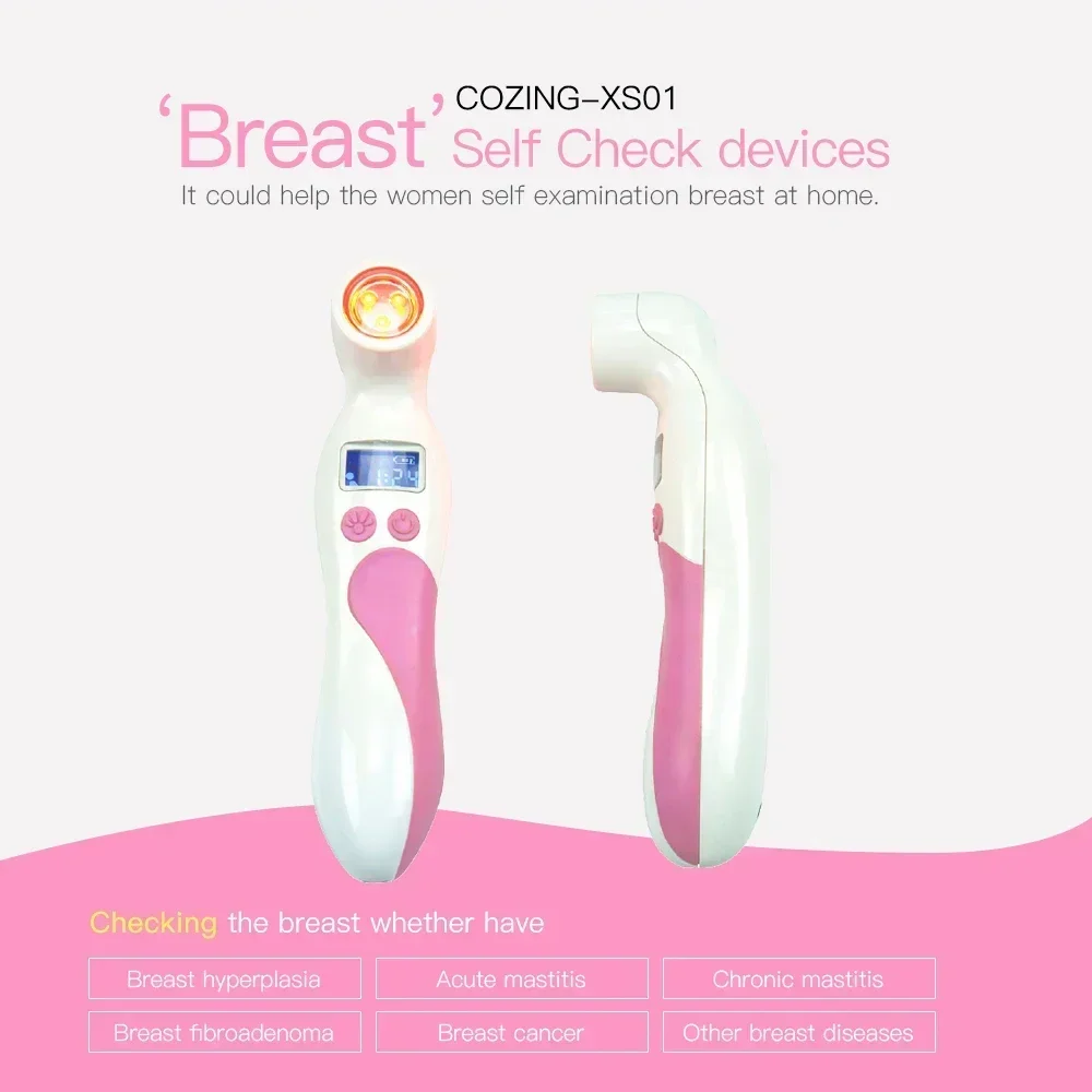 Portable Mammary Gland Diseases Breast Cancer Detector Cancer Awareness Device To Prevent Breast Cancer For Female