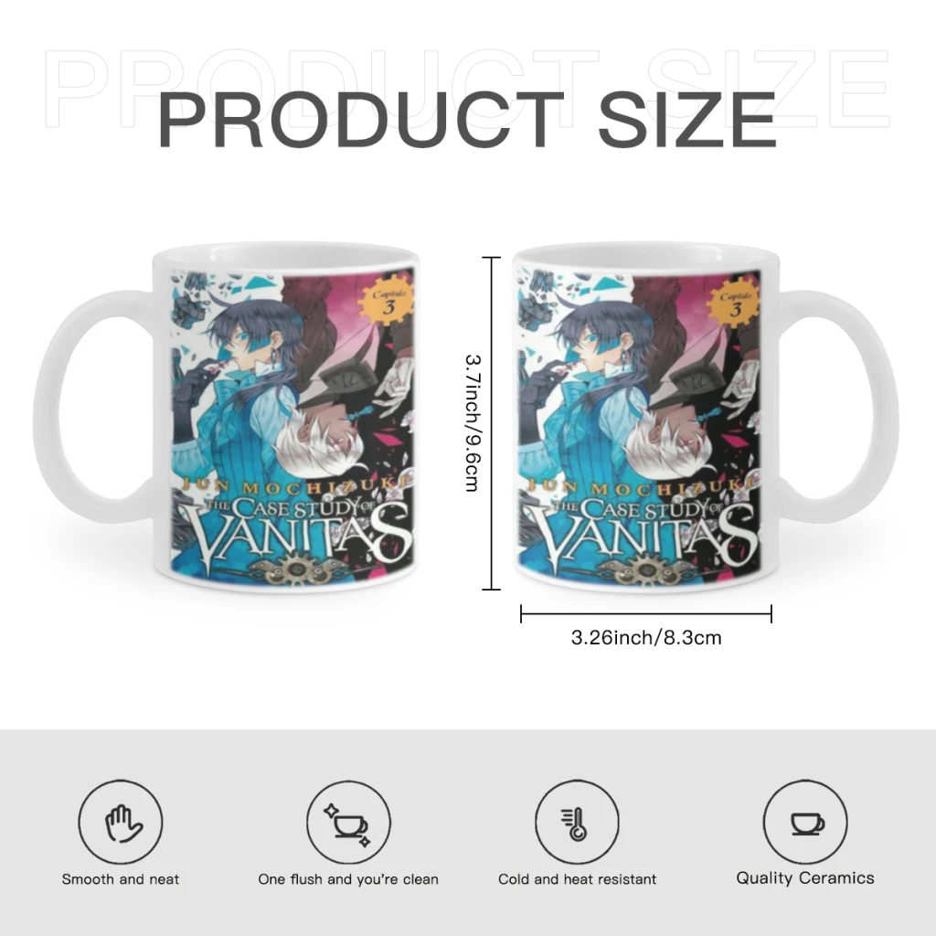 The Case Study of Vanitas Anime Movie Free shipping Coffee Mug Custom Tea Cup Black Milk Beer Mugs Lovers Friends Gifts