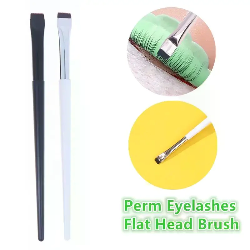 1 Pcs Flat Head Lash Perm Brush Eyelash Lamination & Lifting Tool Professional Separating Brush For Extensions Lift And Styling