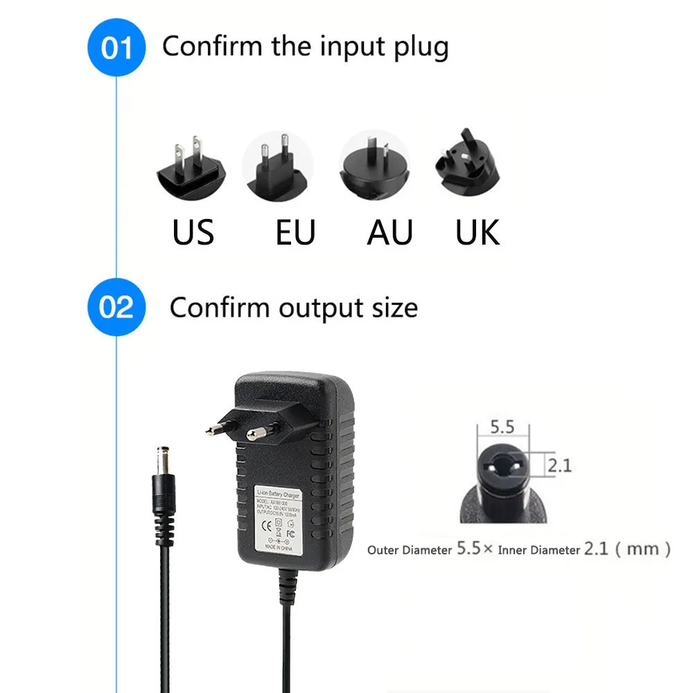 12V 2.5A Wireless  Equipment Power Adapter 12V 2500MA DC Regulated Power Cord 5.5 * 2.1MM