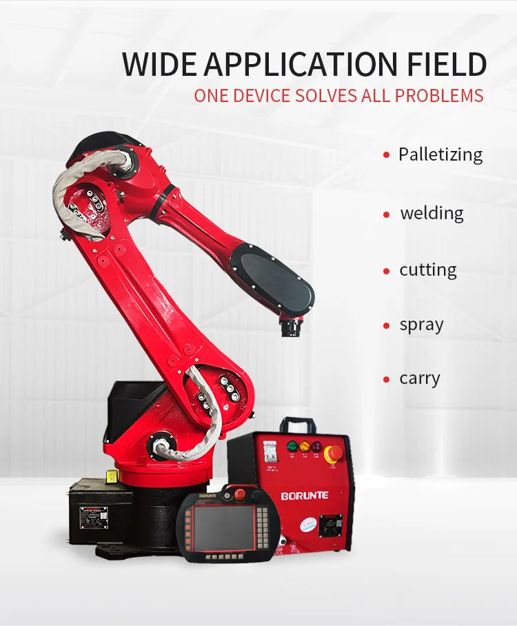 عالية الدقة أعلى البائع العالمي 6 محور مفصلية الصناعية روبوت الذراع تسليم لحام تحميل الرش روبوت الذراع #2