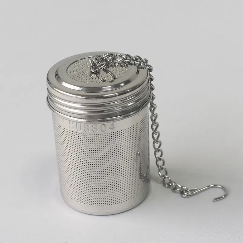 304 Stainless Steel Tea Strainer Leaf Spice Herbal Teapot Reusable Mesh Filter Home Kitchen Tool Accessories